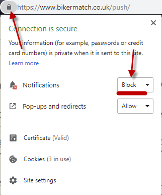 How to unblock Chrome notifications